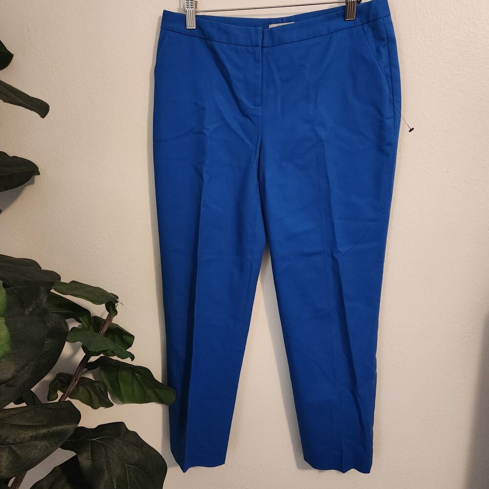 Halogen Taylor Fit Size 4 Blue Dress Pants